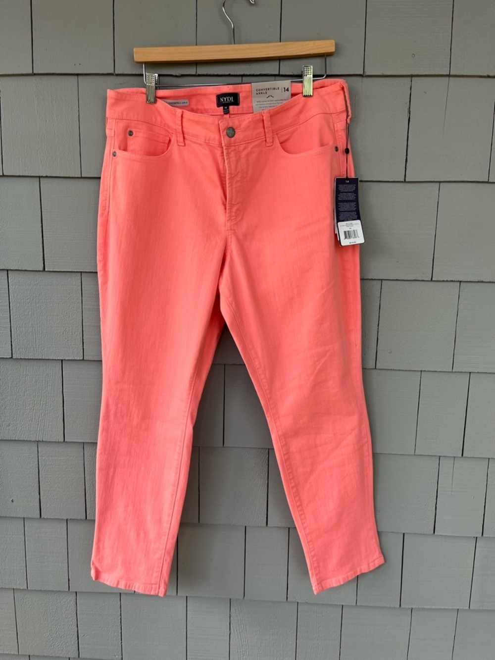 NYDJ Coral Cropped Slim Jeans for Women NWT 14